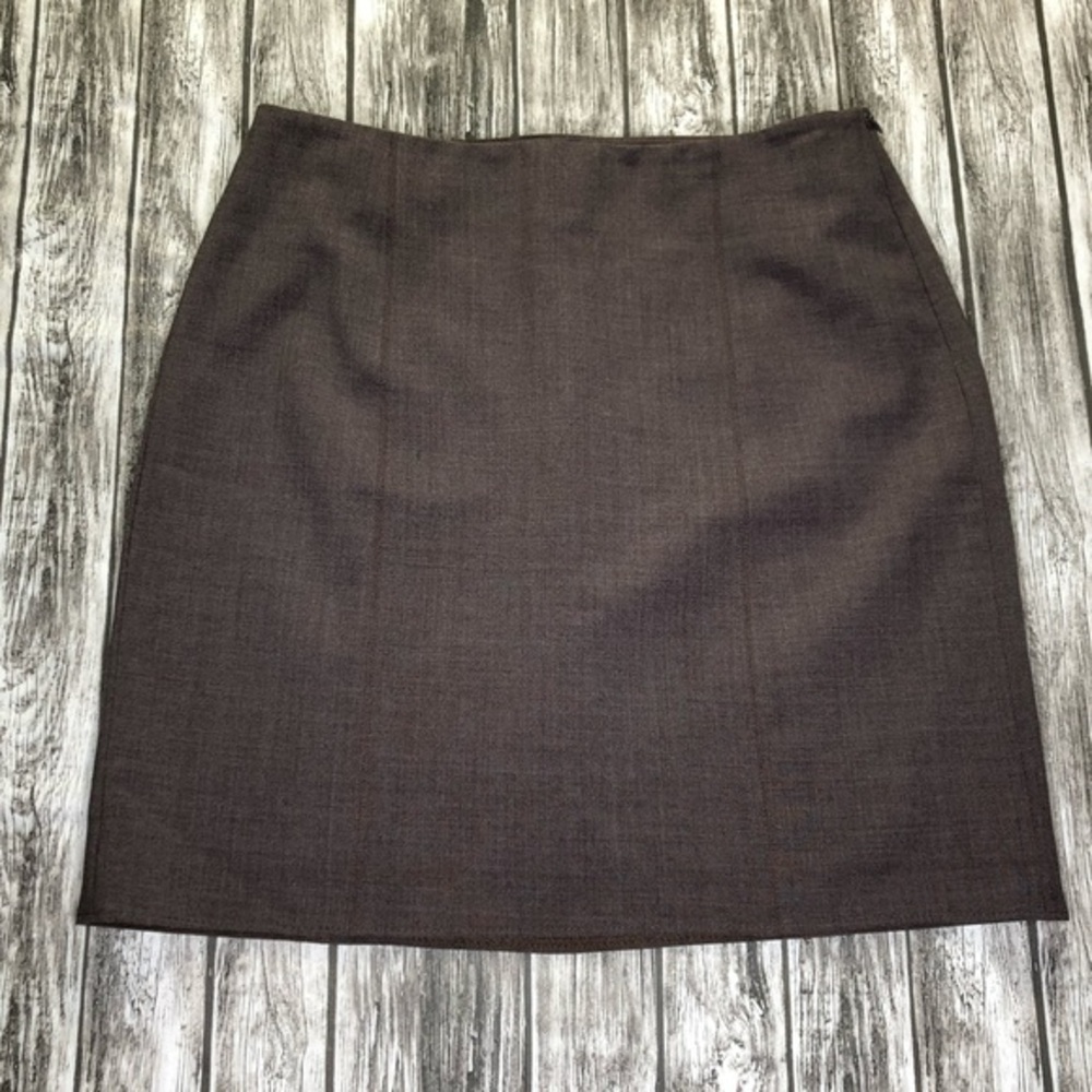 Bebe Size 8 Women’s Brown Heather Straight Skirt